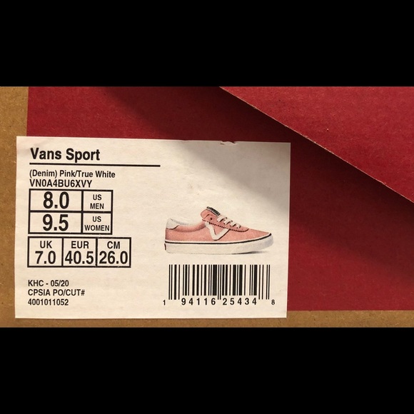 Vans Sport (Demin) “Pink/True White” - Picture 6 of 6